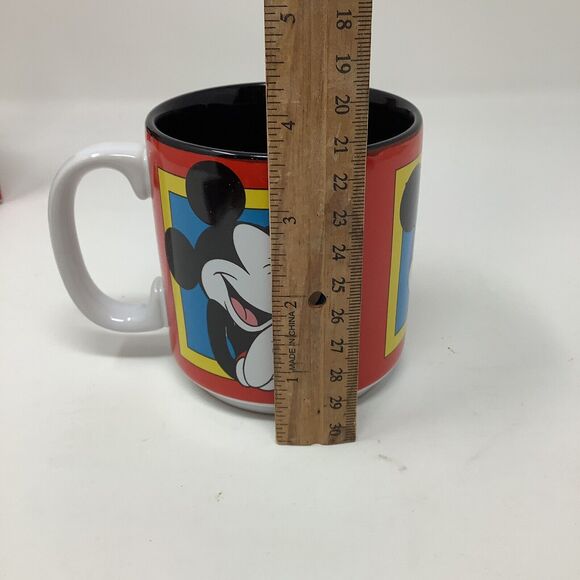 Mickey Mouse Coffee Mug Cup Ceramic The Disney Store with Box - Picture 7 of 12